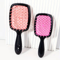 2pcs Set of Large And Small Smooth Hairbrushes, with Soft Bristles, Tangle-Free - Perfect for Wet Or Damaged Hair, Suitable for Women And Men